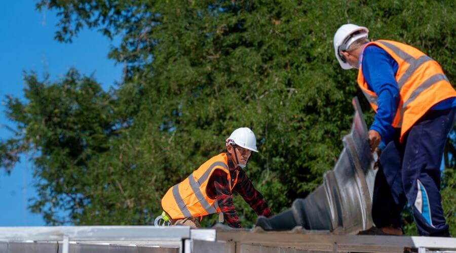 Professional gutter cleaning in Camden, IN
